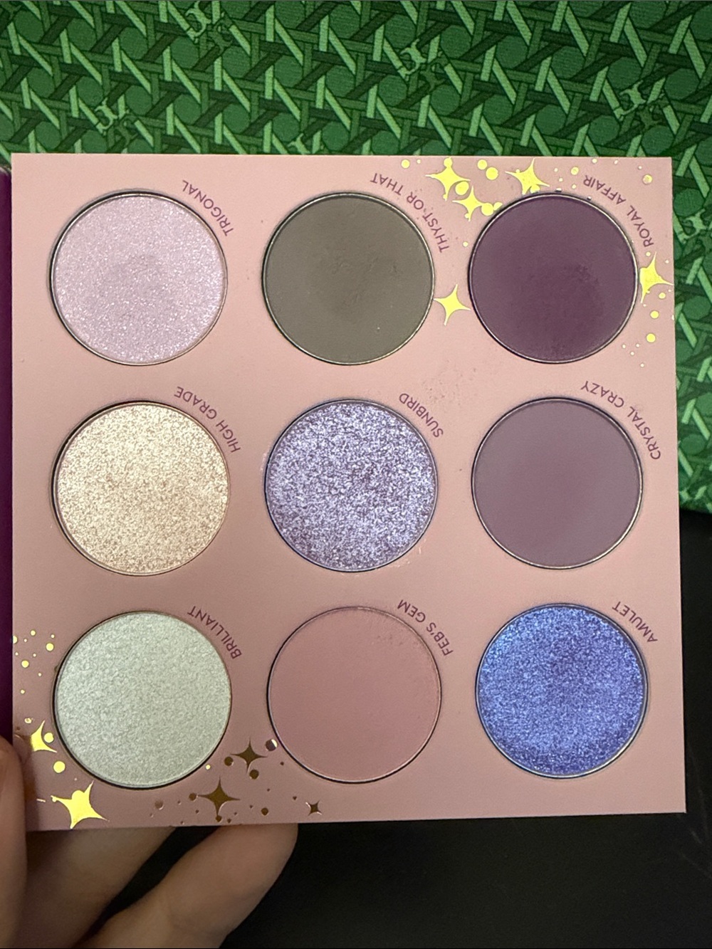 COLOURPOP All Amethyst Eyeshadow Palette - Purple & Gold